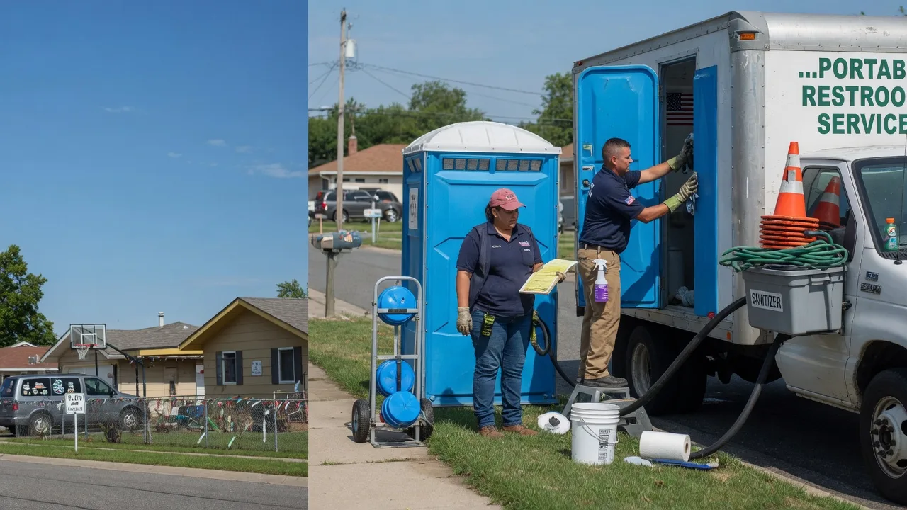 Portable Toilet Rental in Bennington, KS near me